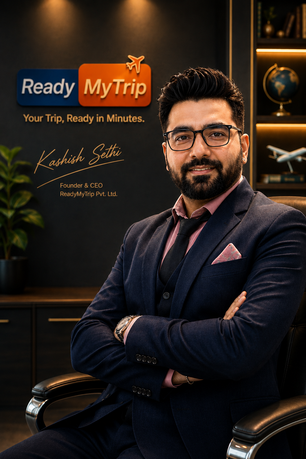 Kashish Sethi — Founder & CEO, ReadyMyTrip Pvt. Ltd.